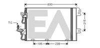 EACLIMA 30C54017 - Condensador, aire acondicionado