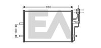 EACLIMA 30C52027 - Condensador, aire acondicionado