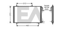 EACLIMA 30C55009 - Condensador, aire acondicionado