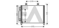 EACLIMA 30C54013 - Condensador, aire acondicionado