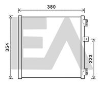 EACLIMA 30C58008 - Condensador, aire acondicionado