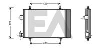 EACLIMA 30C55012 - Condensador, aire acondicionado