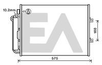 EACLIMA 30C60061 - Condensador, aire acondicionado