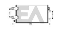 EACLIMA 30C60057 - Condensador, aire acondicionado