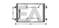 EACLIMA 30C69016 - Condensador, aire acondicionado