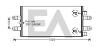 EACLIMA 30C63006 - Condensador, aire acondicionado