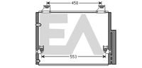 EACLIMA 30C71063 - Condensador, aire acondicionado