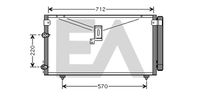 EACLIMA 30C71043 - Condensador, aire acondicionado