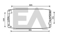 EACLIMA 30C71013 - Condensador, aire acondicionado