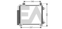 EACLIMA 30C71106 - Condensador, aire acondicionado