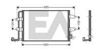 EACLIMA 30C77036 - Condensador, aire acondicionado