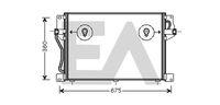 EACLIMA 30C78002 - Condensador, aire acondicionado