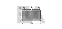 EACLIMA 45C07019 - Radiador de calefacción