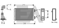 EACLIMA 45C07009 - Radiador de calefacción