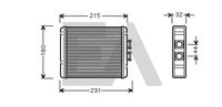 EACLIMA 45C02007 - Radiador de calefacción