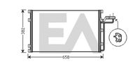 EACLIMA 30C78017 - Condensador, aire acondicionado