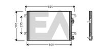 EACLIMA 30C77012 - Condensador, aire acondicionado