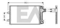 EACLIMA 30C77004 - Condensador, aire acondicionado