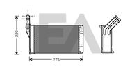 EACLIMA 45C10006 - Radiador de calefacción