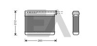 EACLIMA 45C07008 - Radiador de calefacción
