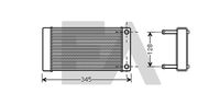 EACLIMA 45C10013 - Diámetro de entrada 1 [mm]: 12,2<br>Diámetro de salida 1 [mm]: 12,2<br>Calidad: Premium<br>Material: Cobre<br>Material: Plástico<br>Tipo radiador: Aletas refrigeración unidas mecánicamente<br>Longitud de red [mm]: 220<br>Ancho de red [mm]: 195<br>Profundidad de red [mm]: 42<br>