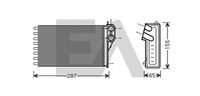 EACLIMA 45C10019 - Radiador de calefacción