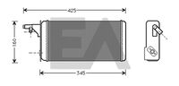 EACLIMA 45C30011 - Radiador de calefacción