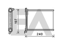 EACLIMA 45C60020 - Radiador de calefacción