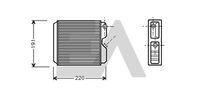 EACLIMA 45C54021 - Radiador de calefacción