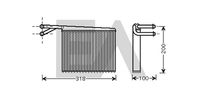 EACLIMA 45C50019 - Radiador de calefacción