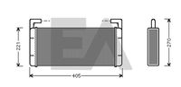 EACLIMA 45C59004 - Radiador de calefacción