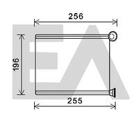 EACLIMA 45C55010 - Radiador de calefacción