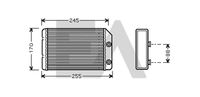 EACLIMA 45C54025 - Diámetro de entrada 1 [mm]: 24<br>Diámetro de salida 1 [mm]: 24<br>Calidad: Premium<br>Material: Aluminio<br>Tipo radiador: Aletas refrigeración soldadas<br>Longitud de red [mm]: 200<br>Ancho de red [mm]: 168<br>Profundidad de red [mm]: 32<br>