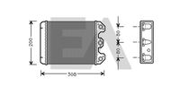 EACLIMA 45C50001 - Radiador de calefacción