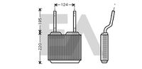 EACLIMA 45C54011 - Radiador de calefacción