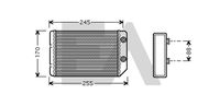 EACLIMA 45C54024 - Calidad: Premium<br>Restricción de fabricante: VALEO<br>Material: Aluminio<br>Material: Plástico<br>Tipo radiador: Aletas refrigeración unidas mecánicamente<br>Longitud de red [mm]: 205<br>Ancho de red [mm]: 176<br>Profundidad de red [mm]: 42<br>