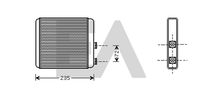 EACLIMA 45C54026 - Radiador de calefacción