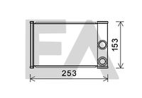 EACLIMA 45C54039 - Radiador de calefacción