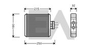 EACLIMA 45C77010 - Radiador de calefacción