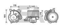 EACLIMA 42A03002 - Motor eléctrico, ventilador habitáculo