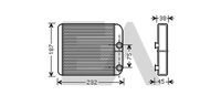 EACLIMA 45C78005 - Radiador de calefacción