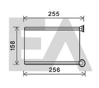 EACLIMA 45C60032 - Radiador de calefacción