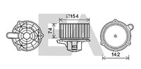 EACLIMA 42A28001 - Motor eléctrico, ventilador habitáculo