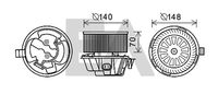 EACLIMA 42A15002 - Motor eléctrico, ventilador habitáculo