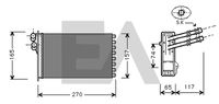 EACLIMA 45C77009 - Radiador de calefacción