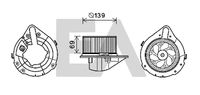 EACLIMA 42A02003 - Motor eléctrico, ventilador habitáculo