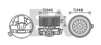 EACLIMA 42A15001 - Motor eléctrico, ventilador habitáculo