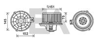 EACLIMA 42A36006 - Motor eléctrico, ventilador habitáculo