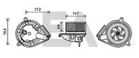 EACLIMA 42A50010 - Motor eléctrico, ventilador habitáculo