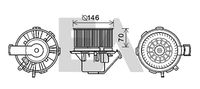 EACLIMA 42A50031 - Motor eléctrico, ventilador habitáculo